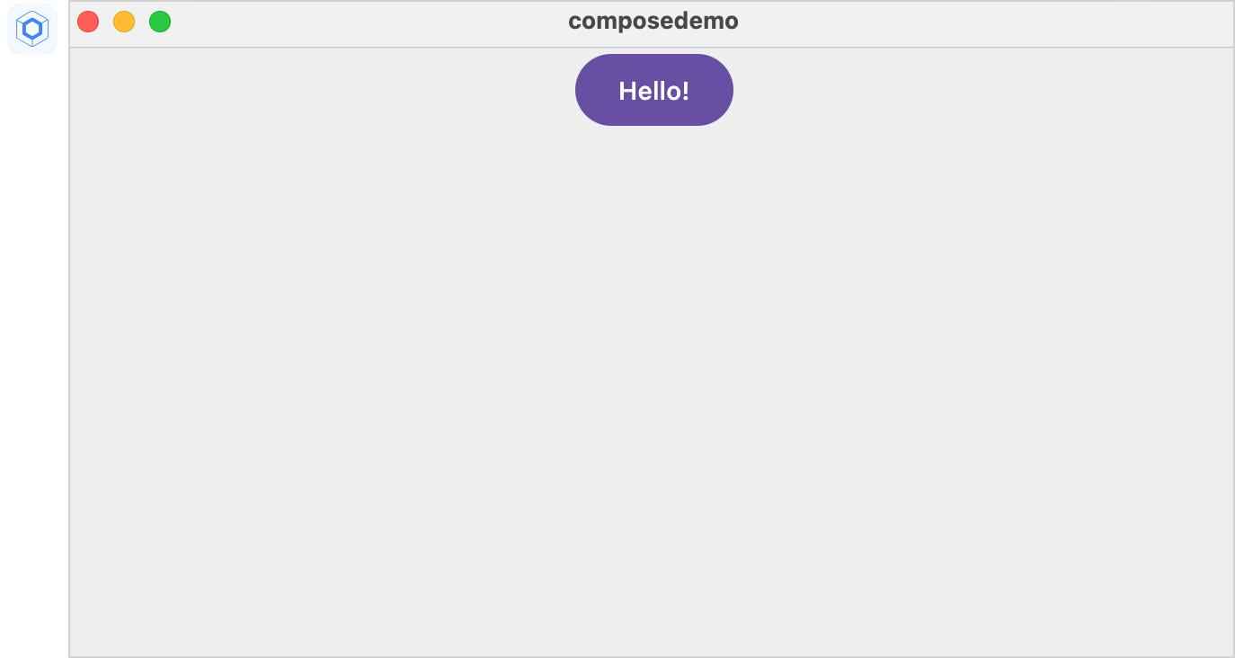 desktop 应用上的首次 Compose Hot Reload