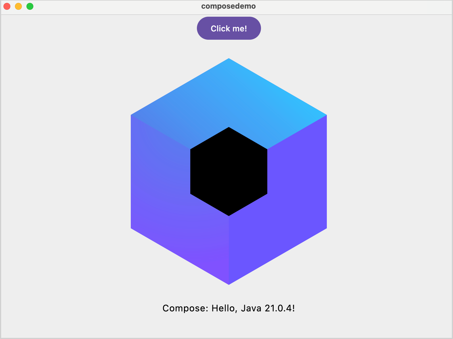 第一个桌面平台上的 Compose Multiplatform 应用