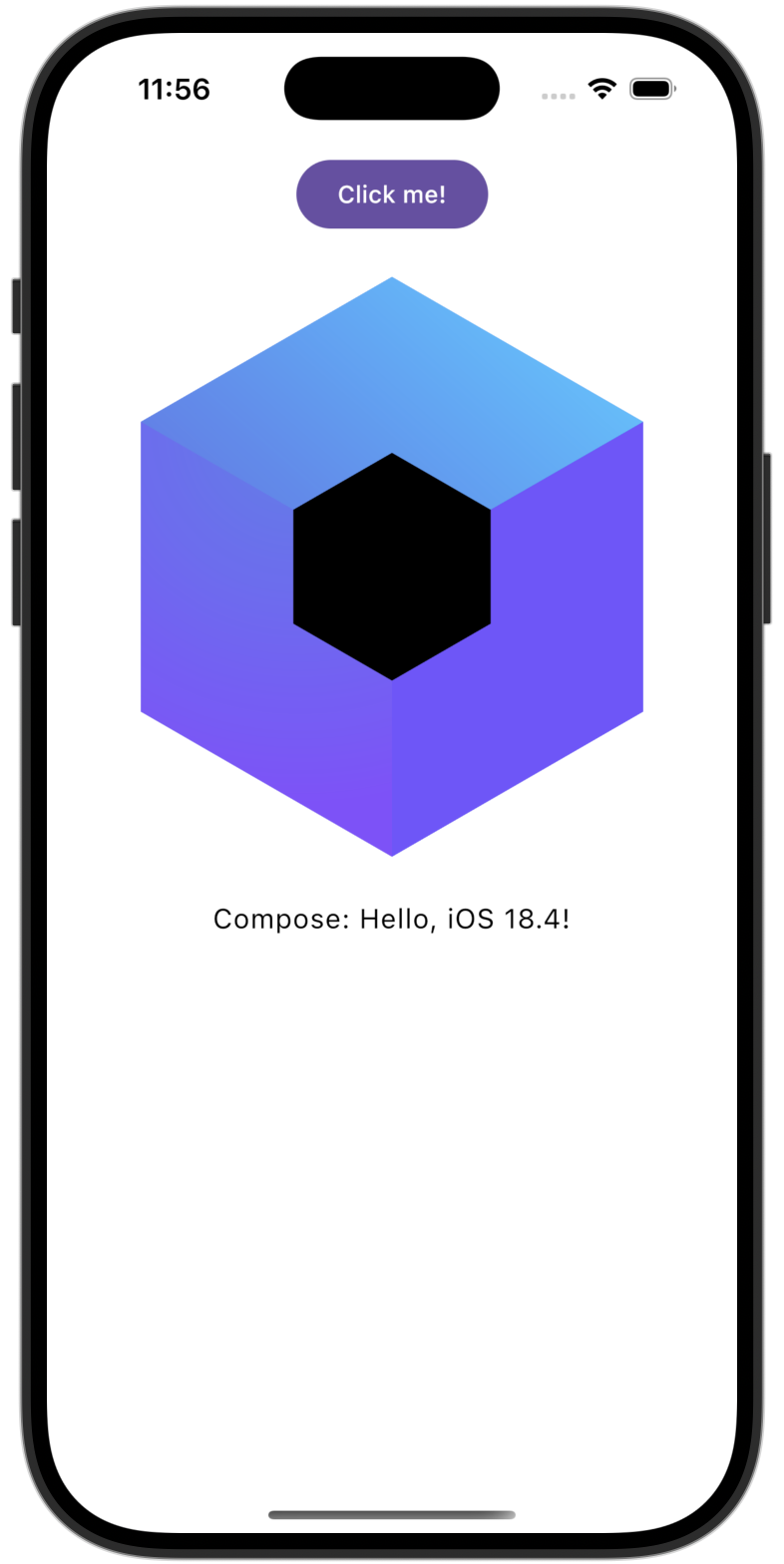 第一个 iOS 上的 Compose Multiplatform 应用