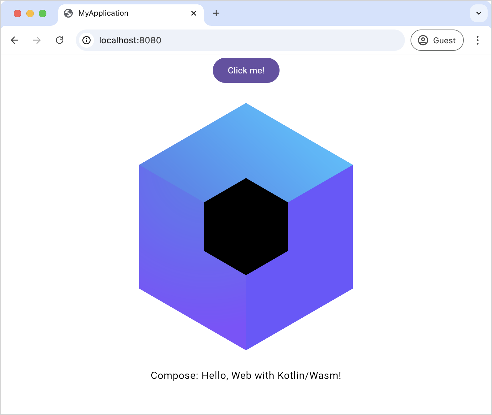 在虚拟设备上运行的 Web 应用程序