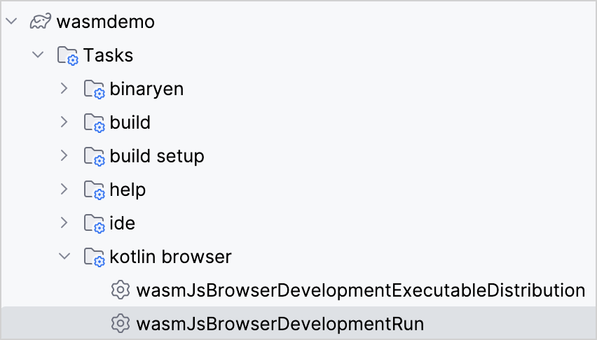 运行 Gradle 任务