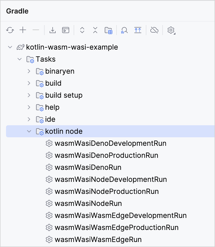 Kotlin/Wasm 和 WASI 任务