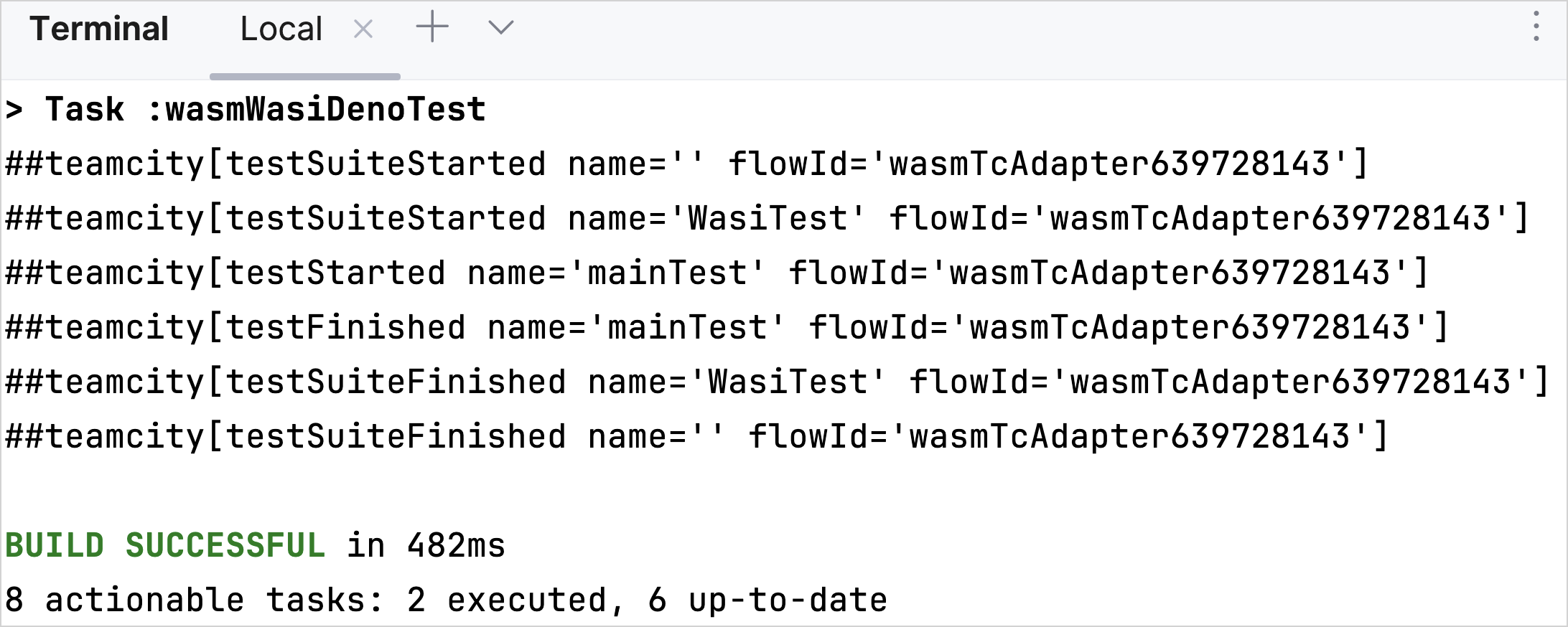 Kotlin/Wasm 和 WASI 测试
