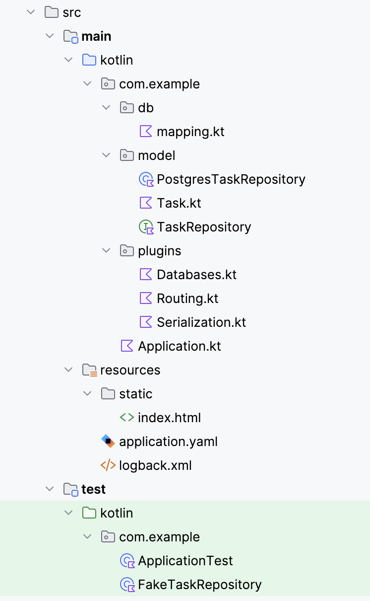 IntelliJ IDEA 的 Project View 中显示的 src 文件夹
